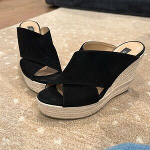Sergio Rossi Wedge Sandals